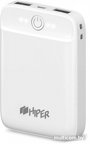 Портативное зарядное устройство Hiper SL10000 (белый)