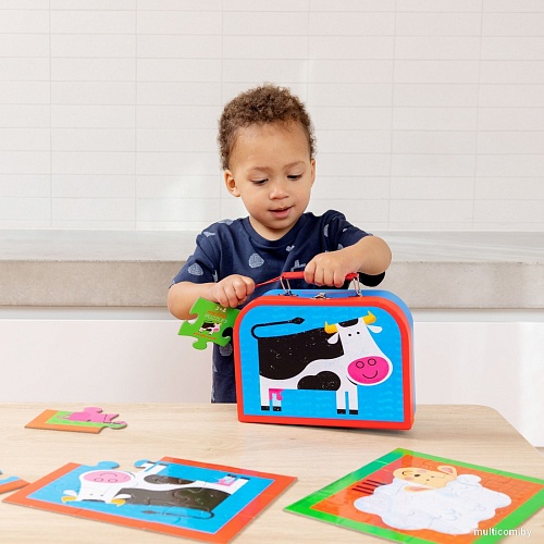 Мозаика/пазл Crocodile Creek Мой первый пазл. Корова 29507