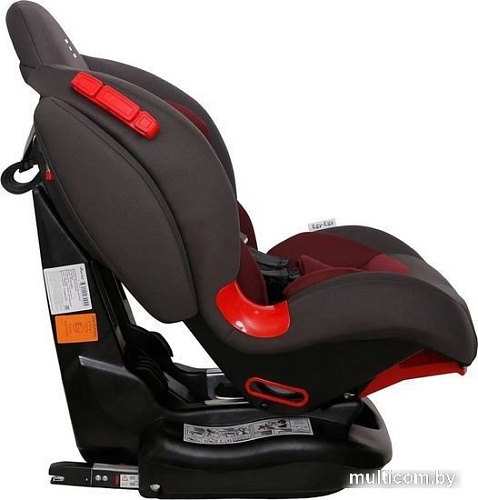 Детское автокресло Еду-Еду KS 525 Isofix (темно-серый/темно-красный)