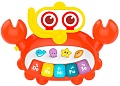 Интерактивная игрушка Huanger Пианино Краб HE0535