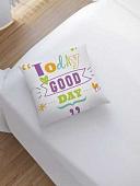 Чехол на подушку JoyArty Хороший день сегодня sl_11098