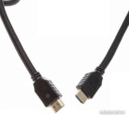 Кабель CACTUS HDMI - HDMI CS-HDMI.2-1 HDMI (1 м, черный)