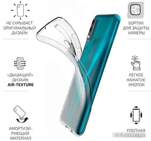 Чехол VOLARE ROSSO Clear для Huawei Honor 9X lite