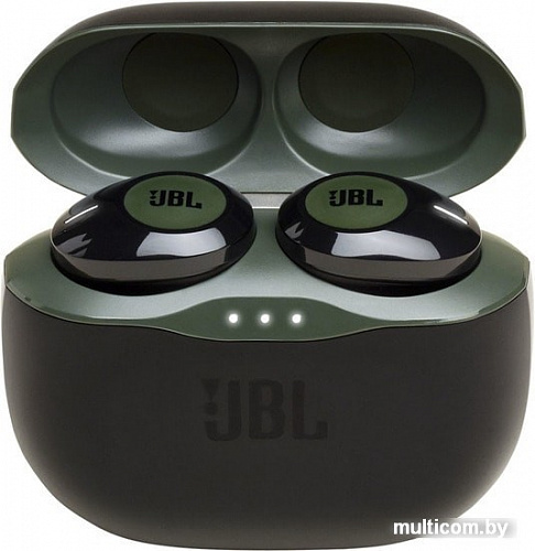 Наушники JBL Tune 120 TWS (черный/зеленый)