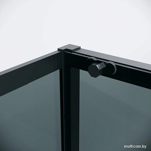 Душевой уголок Grossman Style 120x80x195 120.K33.05.1280.21.10 (черный матовый/тонированное стекло)