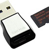Карта памяти SanDisk Extreme Pro microSDXC 128GB + кардридер [SDSQXPJ-128G-GN6M3]