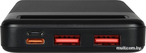 Внешний аккумулятор TFN Porta LCD PD 22.5W 10000mAh (черный)