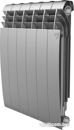 Алюминиевый радиатор Royal Thermo Biliner Alum 500 Silver Satin (8 секций)