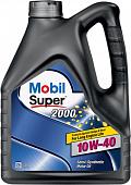 Моторное масло Mobil Super 2000 X1 10W-40 4л