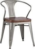 Стул с подлокотниками Stool Group Tolix ARMS soft c подлокотниками (серебристый)