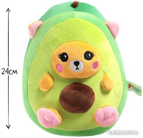 Классическая игрушка Pomposhki Авокадо-котик 7610875