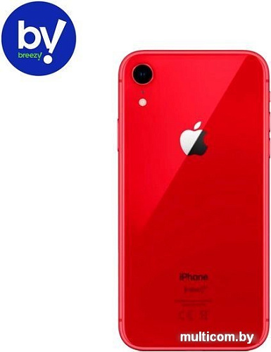 Смартфон Apple iPhone XR 128GB Воcстановленный by Breezy, грейд B (красный)