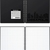 Общая тетрадь Erich Krause Megapolis черный 80 л клетка 50656