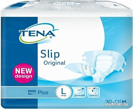 Подгузники Tena Slip Plus L (30 шт)