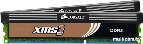 Оперативная память Corsair XMS3 2x4GB DDR3 PC3-10600 KIT (CMX8GX3M2A1333C9)