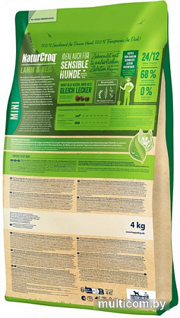 Сухой корм для собак Happy Dog NaturCroq Mini Lamm & Reis (для мелких пород с ягненком и рисом) 4 кг