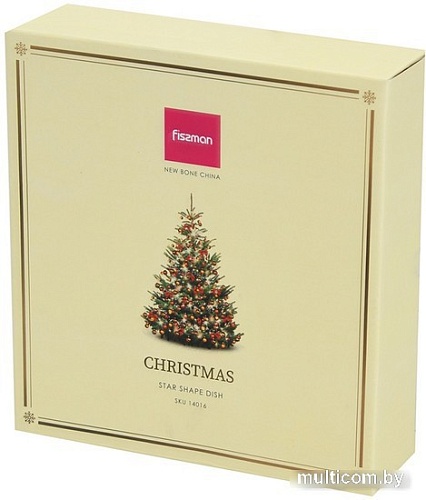 Блюдо Fissman Christmas 14016