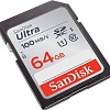 Карта памяти SanDisk Ultra SDXC SDSDUNR-064G-GN6IN 64GB