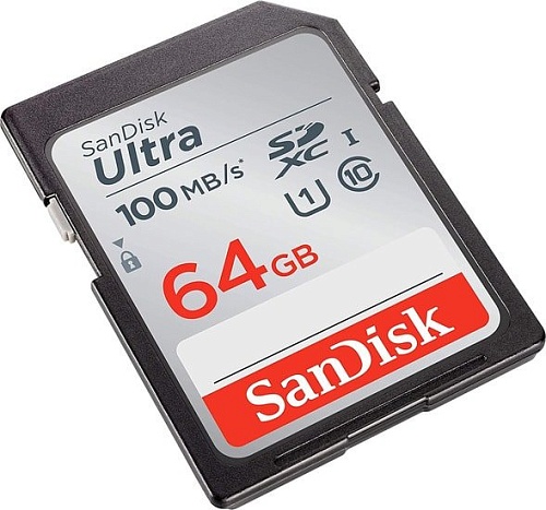Карта памяти SanDisk Ultra SDXC SDSDUNR-064G-GN6IN 64GB
