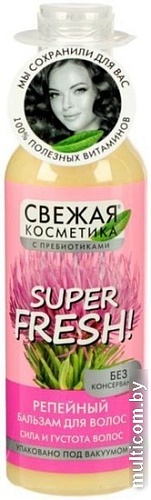 Бальзам Фитокосметик Свежая косметика Сила и густота волос Репейный 245 мл
