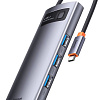 USB-хаб Baseus Metal Gleam Series 4-Port USB-A Hub WKWG070013