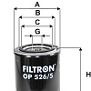 Масляный фильтр Filtron OP 526/5