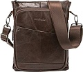 Мужская сумка Poshete 252-22333-2-BRW (коричневый)