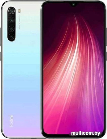 Смартфон Xiaomi Redmi Note 8 2021 4GB/64GB (лунно-белый)