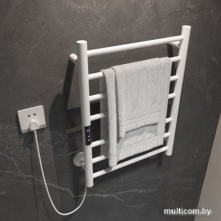 Полотенцесушитель Maxonor PL-TRE01-45-7-8 (белый, подключение слева)