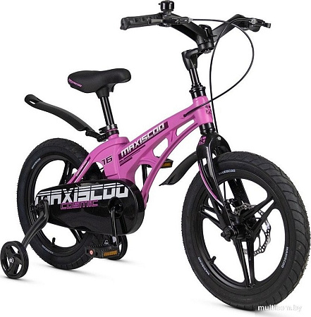 Детский велосипед Maxiscoo Cosmic Deluxe 16 2025 MSC-C1643D (розовый матовый)