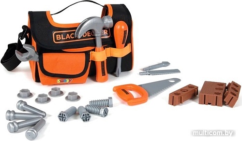 Набор инструментов игрушечных Smoby Black & Decker Сумка с инструментами 360142