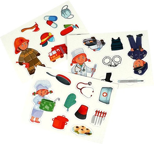 Игра на липучках Умные игры Профессии 4680107921321