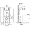 Инсталляция для унитаза OLI 820 expert plus [721703]