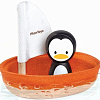 Игрушка для ванной Plan Toys Лодка и пингвин 5711