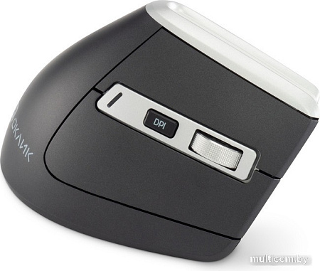 Вертикальная мышь Oklick 991MW (черный)