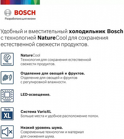Холодильник Bosch KGE39AW33R
