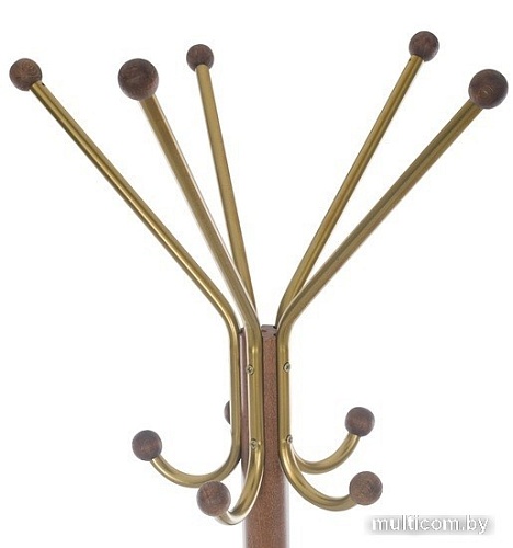 Вешалка для одежды Мебель Импэкс Leset Галант-3 (орех)