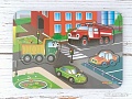 Мозаика/пазл WoodLand Toys Машинки 011403