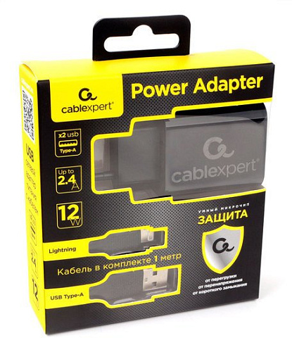 Сетевое зарядное Cablexpert MP3A-PC-36