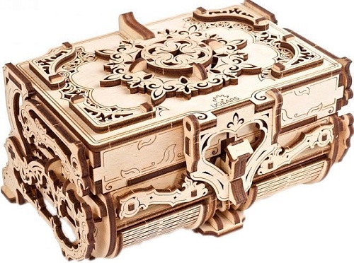 3Д-пазл Ugears Антикварная шкатулка