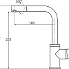 Смеситель Aquasanita Forte 5553 002 (Steel)