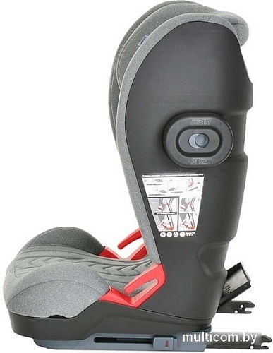 Детское автокресло Pituso Artes KD04 (silver grey)