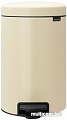 Brabantia Pedal Bin NewIcon 12 л (миндальный)