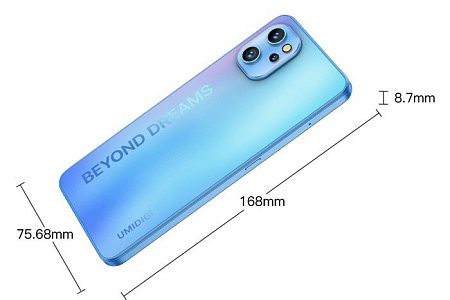 Смартфон Umidigi A13 4GB/128GB (черный)