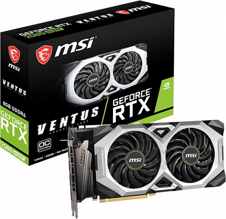 Видеокарта MSI GeForce RTX 2080 Super Ventus XS OC 8GB GDDR6