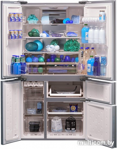 Многодверный холодильник Sharp SJ-PX99FSL