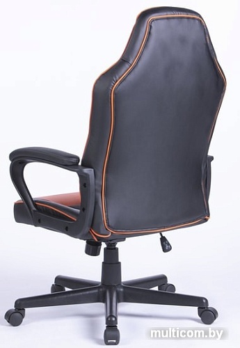 Кресло LoftyHome JOBisDONE (черный/оранжевый)