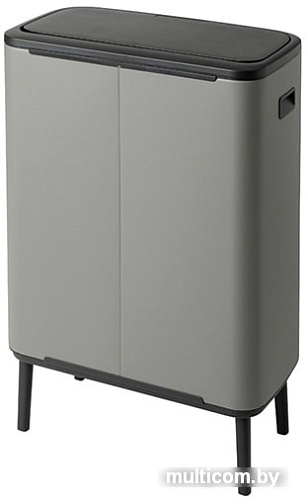 Brabantia Bo Touch Bin Hi 2 x 30 л (минерально-серый)