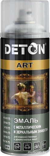 Автомобильная краска Deton металлик - Серебро - аэр. 520 мл Art