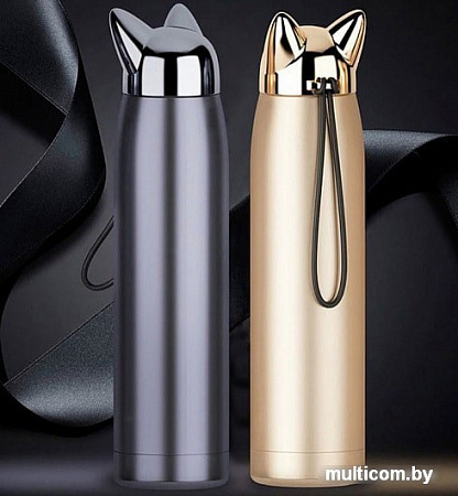 Фляга-термос Walmer Golden Cat 0.32л (золотистый)